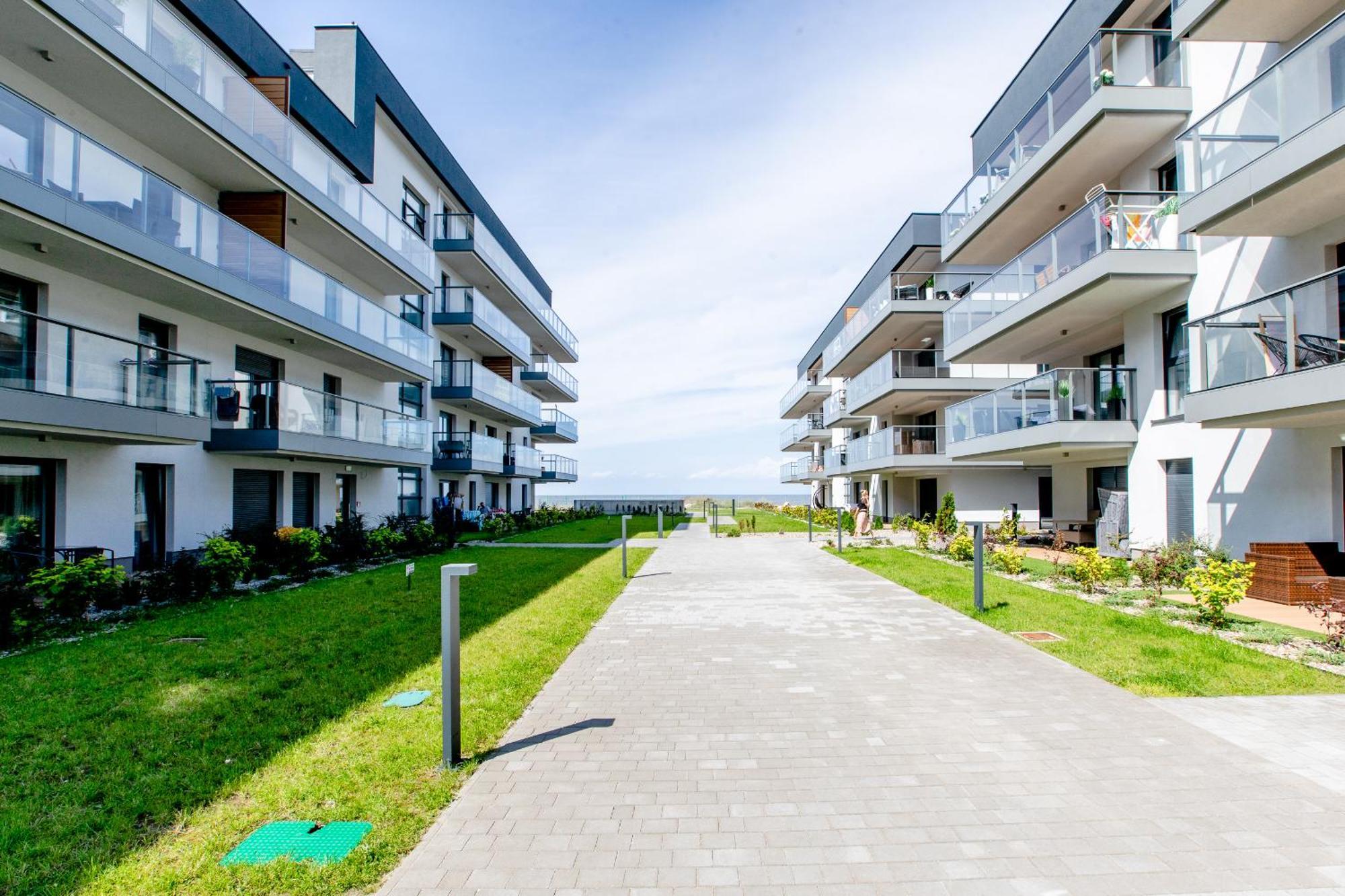 Apartament Linia Komfortu Gardenia Dziwnow Z Widokiem Na Morze Epapartamenty Extérieur photo